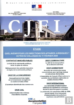 Bertrand.pt - Le Courrier Juridique Des Finances Et De L'Industrie (N.55 Janvier Mars 2009)