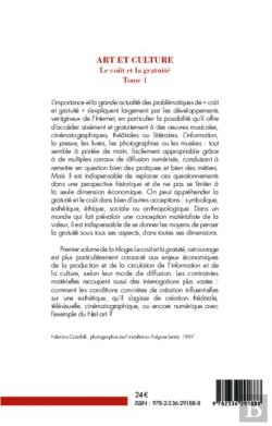 Bertrand.pt - Le Cout Et La Gratuite Tome 1 ; Art Et Culture