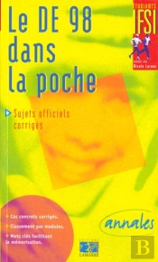 Le De 98 Dans La Poche. Sujets Officiels Corriges