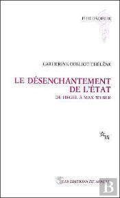 Le Désenchantement De L'Etat ; De Hegel À Max Weber