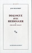 Le Dialogue Avec Heidegger Tome 1 ; Philosophie Grecque