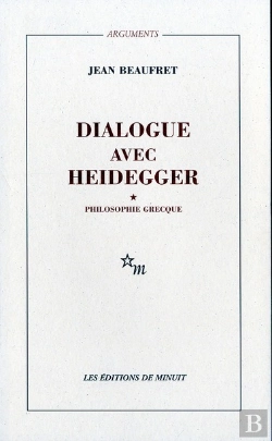 Bertrand.pt - Le Dialogue Avec Heidegger Tome 1 ; Philosophie Grecque
