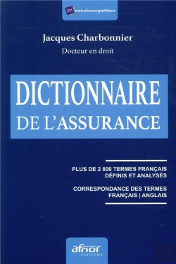 Bertrand.pt - Le Dictionnaire De L'Assurance