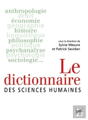 Le Dictionnaire Des Sciences Humaines