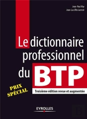 Le Dictionnaire Professionnel Du Btp. Exclusivite Export