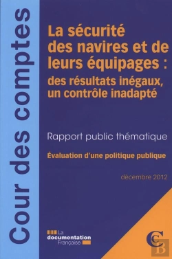 Bertrand.pt - Le Dispositif Français De Contrôle De La Sécurité Des Navires ; Novembre 2012
