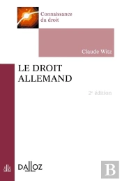 Le Droit Allemand (2e Édition)