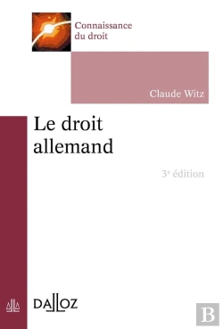Bertrand.pt - Le Droit Allemand (3e Édition)