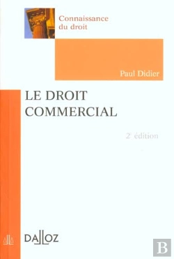 Bertrand.pt - Le Droit Commercial ; 2e Edition