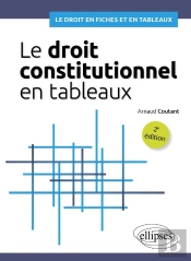 Le Droit Constitutionnel En Tableaux (2e Édition)