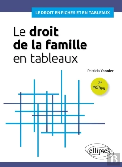 Bertrand.pt - Le Droit De La Famille En Tableaux : À Jour Au 30 Septembre 2023