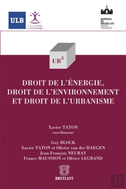Bertrand.pt - Le Droit De L'Energie, Droit De L'Environnement Et Droit De L'Urbanisme