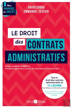 Bertrand.pt - Le Droit Des Contrats Administratifs