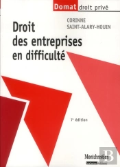 Le Droit Des Entreprises En Difficulte,7eme Edition
