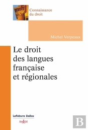 Le Droit Des Langues Française Et Régionales