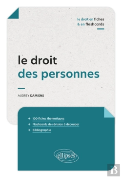 Bertrand.pt - Le Droit Des Personnes En Fiches Et En Flashcards