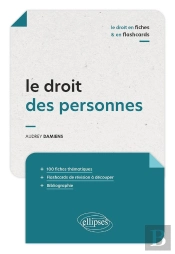 Le Droit Des Personnes En Fiches Et En Flashcards