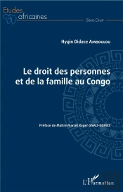 Le Droit Des Personnes Et De La Famille Au Congo