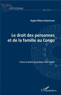 Bertrand.pt - Le Droit Des Personnes Et De La Famille Au Congo