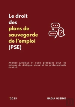 Bertrand.pt - Le Droit Des Plans De Sauvegarde De L'Emploi (Pse) (Édition 2025)