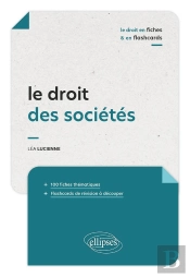 Le Droit Des Sociétés En Fiches Et Flashcards