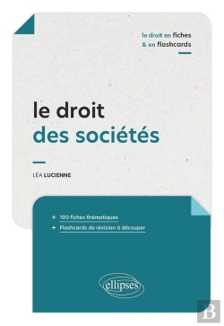 Bertrand.pt - Le Droit Des Sociétés En Fiches Et Flashcards