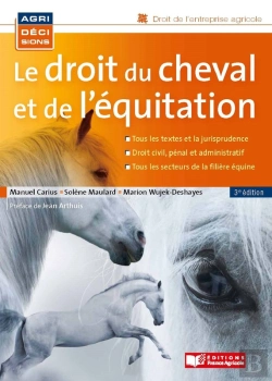 Bertrand.pt - Le Droit Du Cheval Et De L'Équitation, 3e Édition
