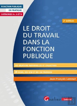 Bertrand.pt - Le Droit Du Travail Dans La Fonction Publique : Les Relations Individuelles Et Collectives (2e Édition)