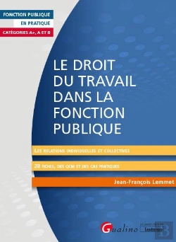 Bertrand.pt - Le Droit Du Travail Dans La Fonction Publique - Relations Individuelles Et Collectives