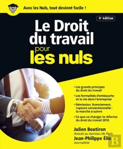Bertrand.pt - Le Droit Du Travail Pour Les Nuls, 4e