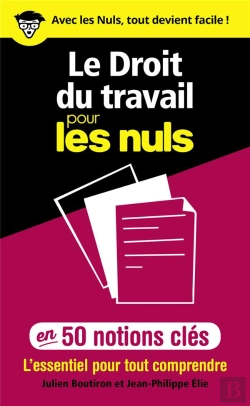 Bertrand.pt - Le Droit Du Travail Pour Les Nuls En 50 Notions Clés