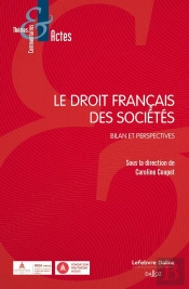 Le Droit Français Des Sociétés : Bilan Et Perspectives