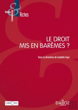 Bertrand.pt - Le Droit Mis En Barèmes ?
