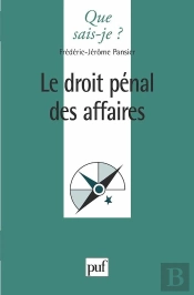Le Droit Pénal Des Affaires