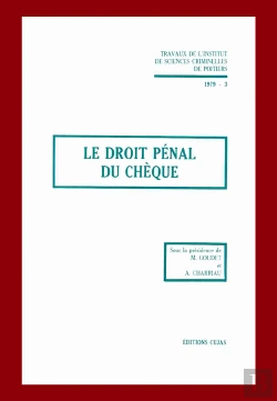 Bertrand.pt - Le Droit Penal Du Chèque