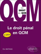 Le Droit Pénal En Qcm - 2e Édition