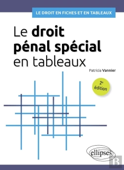 Bertrand.pt - Le Droit Pénal Spécial En Tableaux : A Jour Au 15 Mars 2024 (2e Édition)