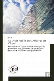 Le Droit Public Des Affaires En Chine