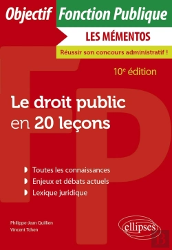 Bertrand.pt - Le Droit Public En 20 Leçons (10e Édition)