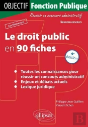 Le Droit Public En 90 Fiches 4eme Edition