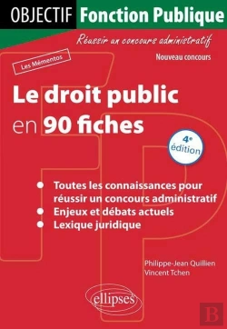 Bertrand.pt - Le Droit Public En 90 Fiches 4eme Edition