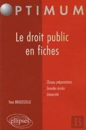 Le Droit Public En Fiches