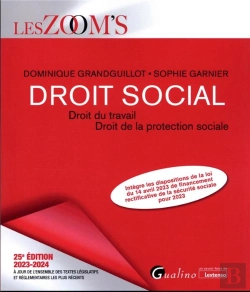 Bertrand.pt - Le Droit Social, 25eme Edition - Droit Du Travail - Droit De La Protection Sociale - Veritable Outil