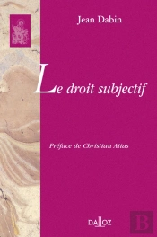 Le Droit Subjectif