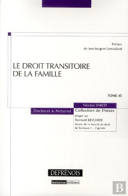 Bertrand.pt - Le Droit Transitoire De La Famille