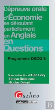 Le Epreuve Orale D'Economie Se Deroulant Partiellement En Anglais En Questions - Programme Dscg 6