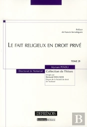 Le Fait Religieux En Droit Prive - Vol29