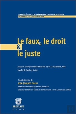 Bertrand.pt - Le Faux, Le Droit Et Le Juste