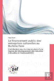 Le Financement Public Des Entreprises Culturelles Au Burkina Faso - Contribution Pour La Mise En Pla