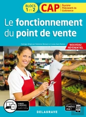 Le Fonctionnement Du Point De Vente ; Cap Commerciaux 1ere Et 2e Année ; Manuel De L'Élève (Édition 2020)